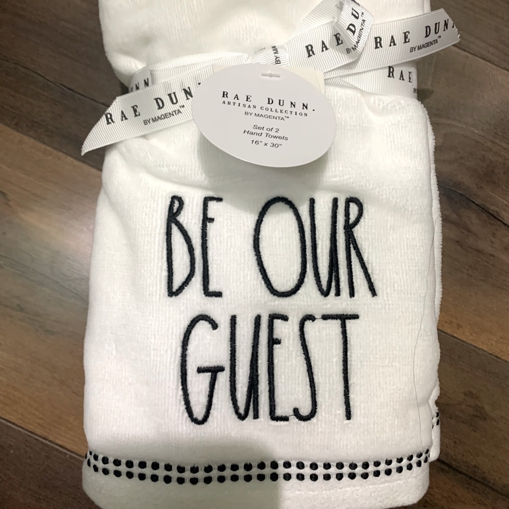 Rae Dunn Hand Towels and Kitchen Towel🥰